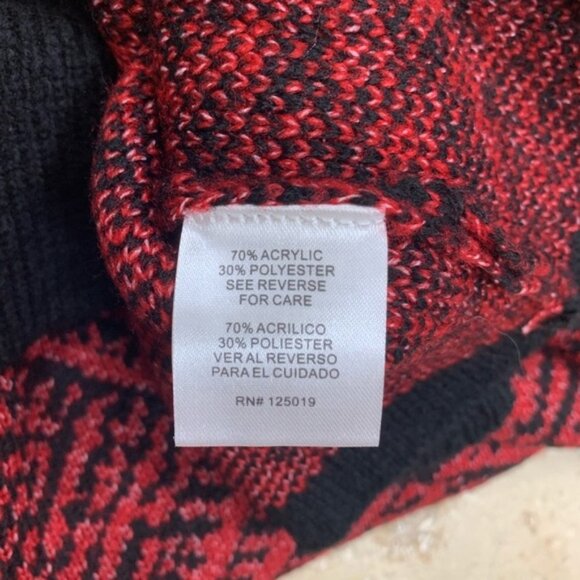 JOSEPH A Printed Cowl Neck Knit Sweater - Picture 6 of 6